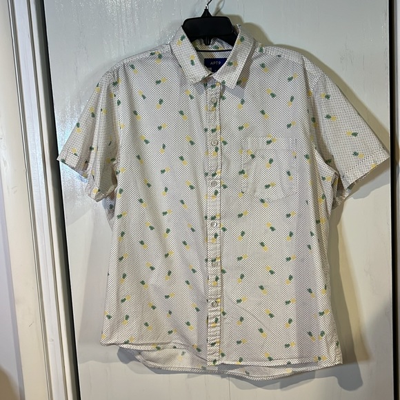 Urban Pipeline Flamingo and Apt. 9 Pineapple short sleeves shirts - Picture 7 of 13
